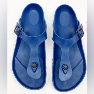 Birkenstock Gizeh Essentials EVA Classic Thong Sandal Navy Blue